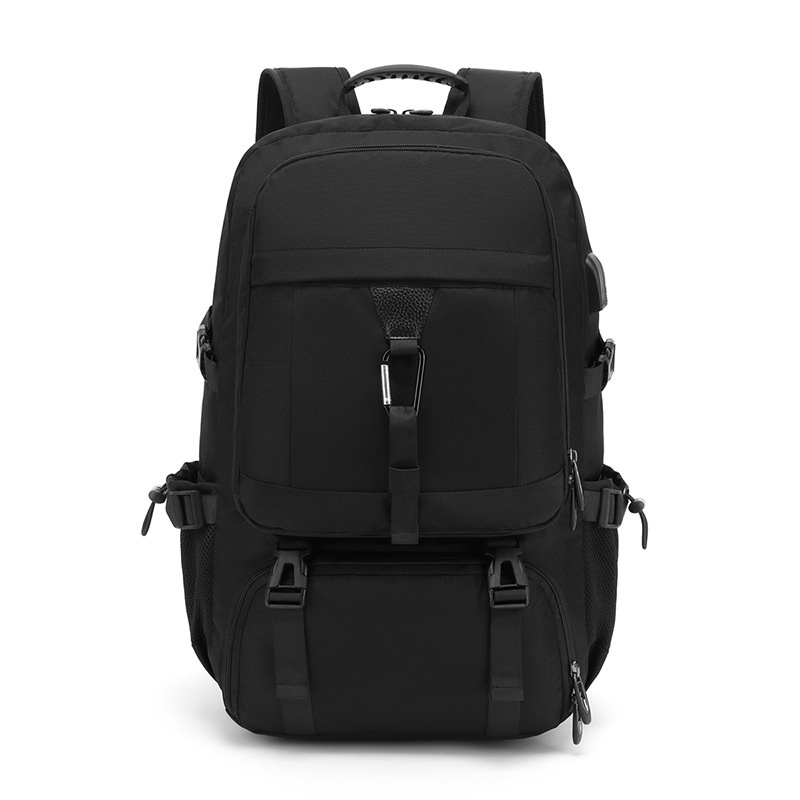 Men's Backpack Extra Large Capacity Expandable Boarding Luggage Bag Leisure Travel Multi-compartment Storage Backpack