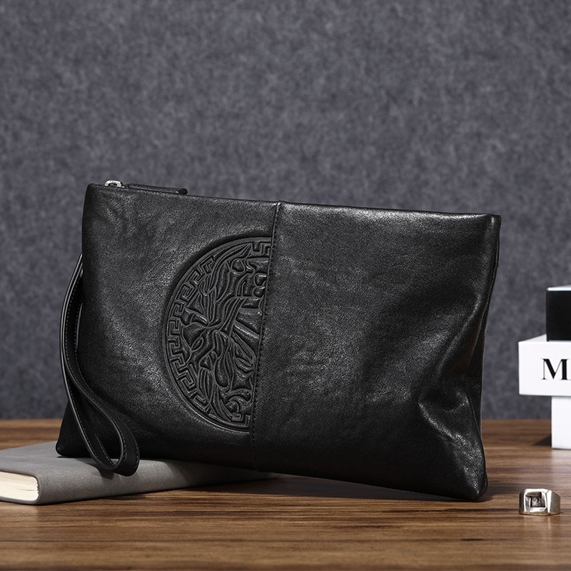 Men's Korean Style Envelope Clutch Business Clutch Large Capacity Clutch Bag Micro Business One Piece Drop Shipping