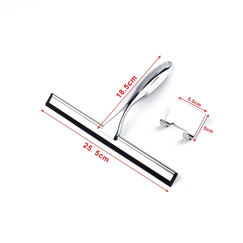 Household Bathroom Wiper Zinc Alloy Window Scraper Glass Cleaner Glass Scraper Floor Scraper Stainless Steel Wiper