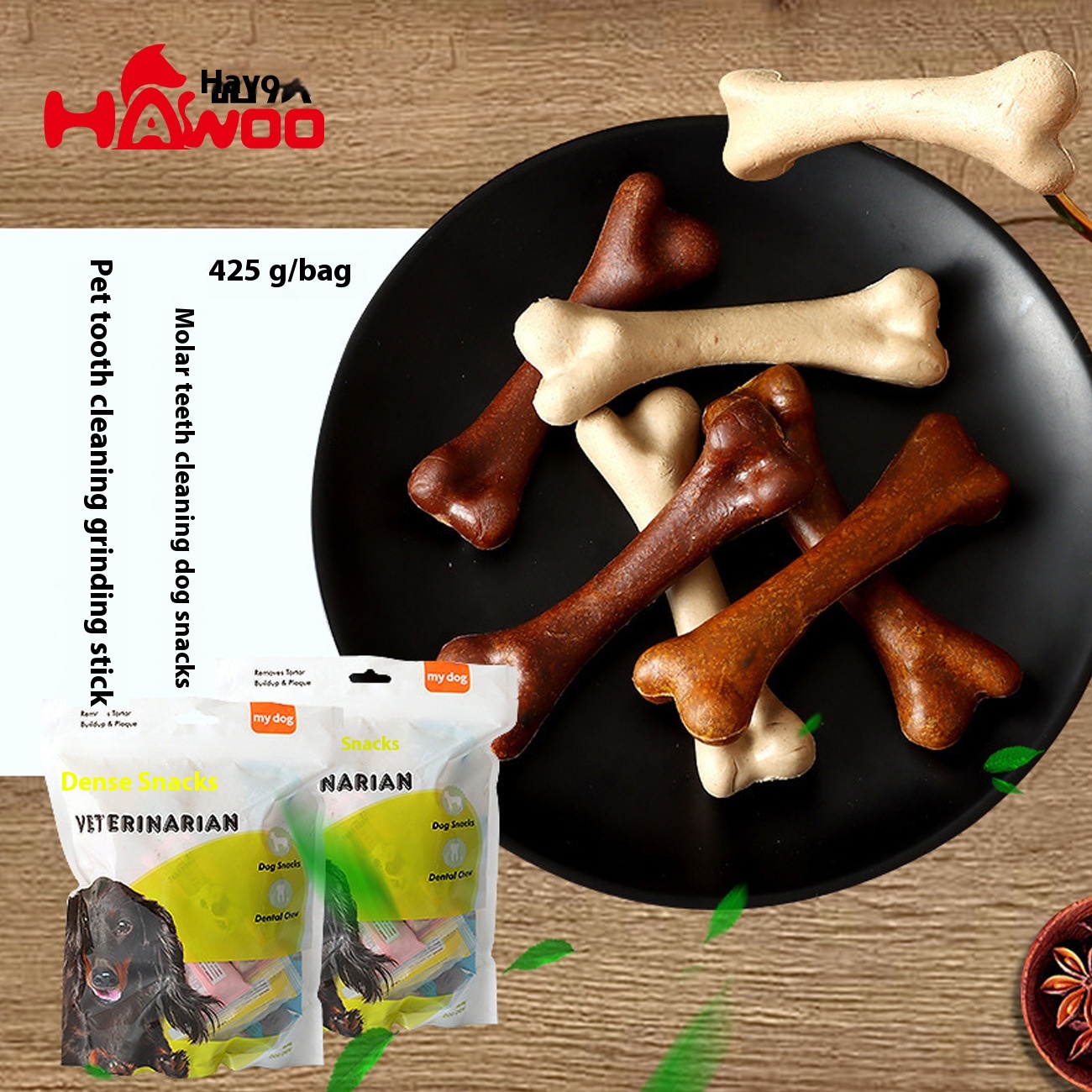 Yahe Bone Bad Breath Removal Puppy Dog Molar Stick Tooth Cleaning Bone Tooth Health Dog Chews Dog Nutrition Snacks