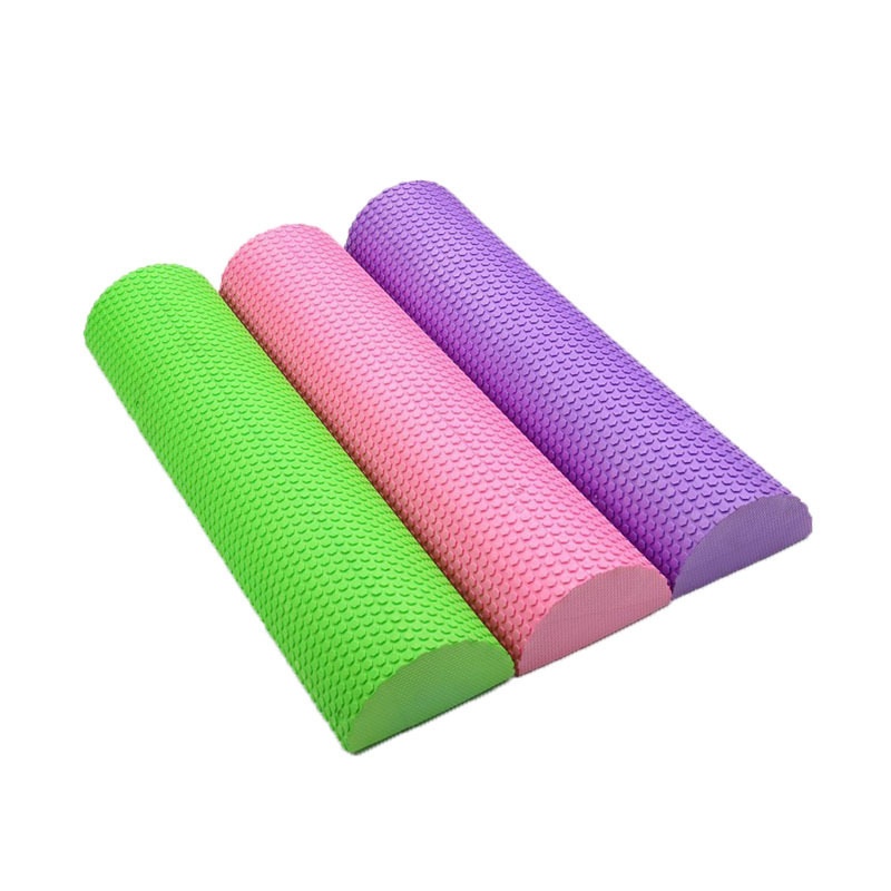 Semicircular Yoga Column Without Inner Box Semi-axis Relaxation Column Balance Stick Crescent Brick Floating Foam Axis Pilates Column