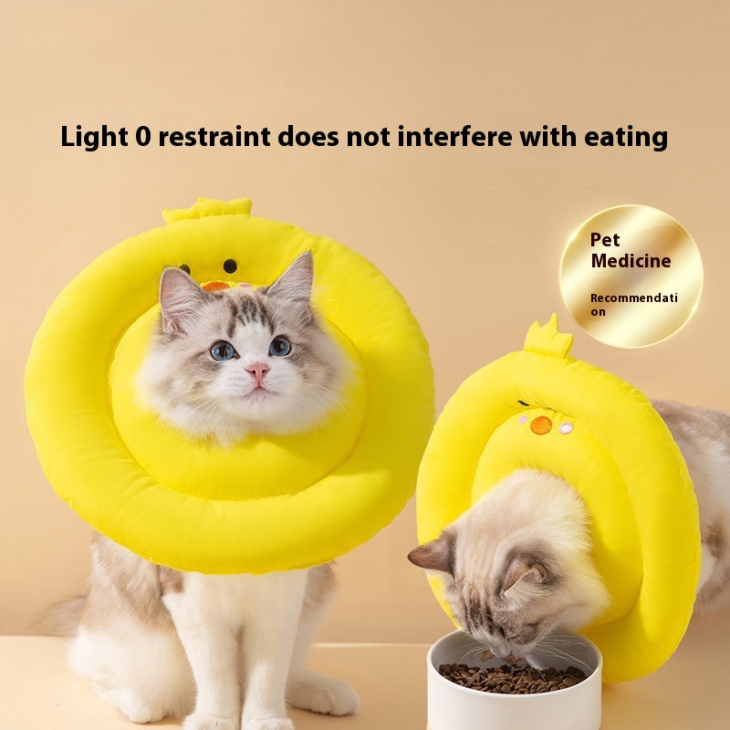 Pet Elizabethan Collar Cat Sterilization Collar Anti-licking And Anti-biting Collar Dog Collar Protective Headgear Protective Supplies