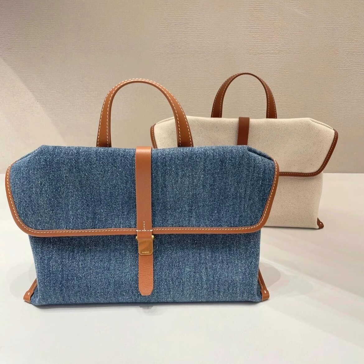 Songmont Yamashita Has A Pine Denim Series Travel Denim Work Clothes Versatile Shoulder Crossbody Bag
