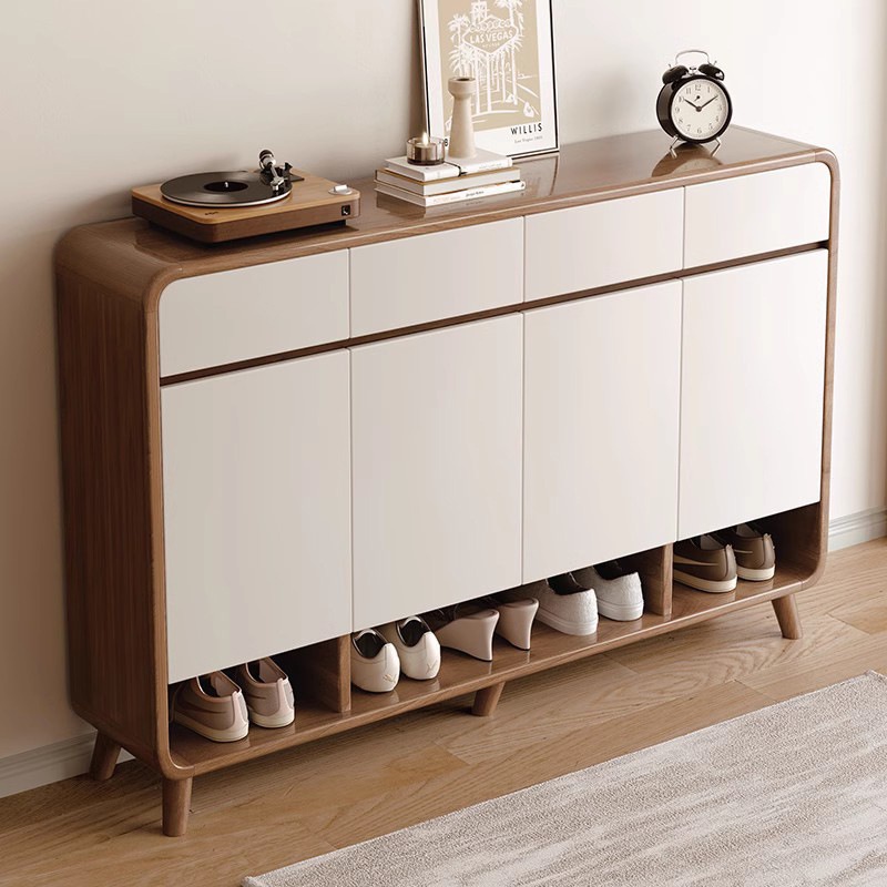 Large Capacity Shoe Cabinet Door Household Entrance Doorway Outdoor Door Cabinet Unit Storage Shoe Rack