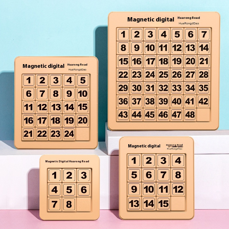 Children's Digital Huarongdao Sliding Puzzle Three Kingdoms Huarongdao Primary School Students Thinking Training Educational Toys