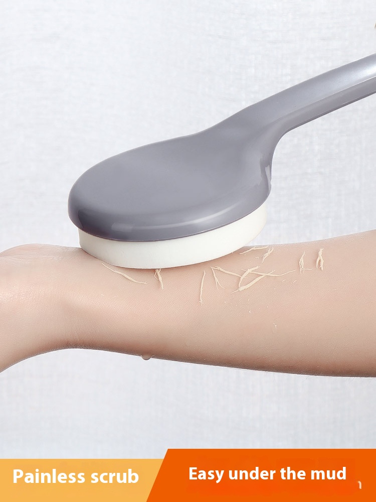 SDirectly Bath Scrubber Bathroom Long Handle Massage Bath Brush Soft Bristle Bath Brush Back Scrubbing Brush Bath Brush