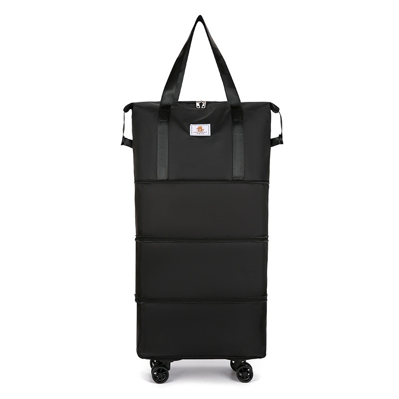 Bonnie Bear Duffel Bag Large Capacity Disassembled Universal Wheel Oxford Cloth Moving Storage Just-in-Time Bag Tote Bag Women