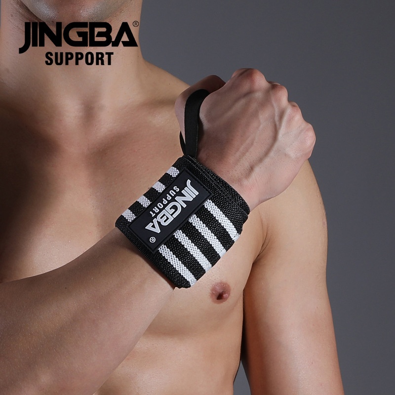 JINGBAPressure Wrist Weightlifting Fitness Protection Bench Press Dumbbell Basketball Outdoor Sports Protective Gear