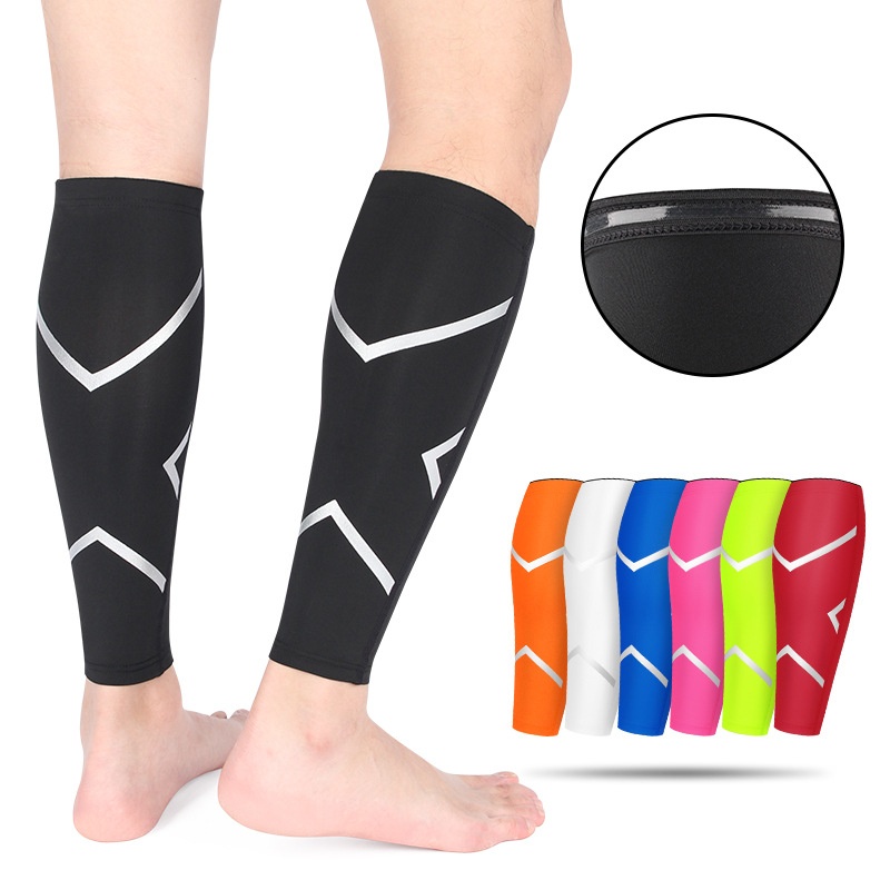 Sports Calf Warm Compression Leg Socks Outdoor Basketball Football Running Marathon Equestrian Mountaineering Shin Guard Leg Cover