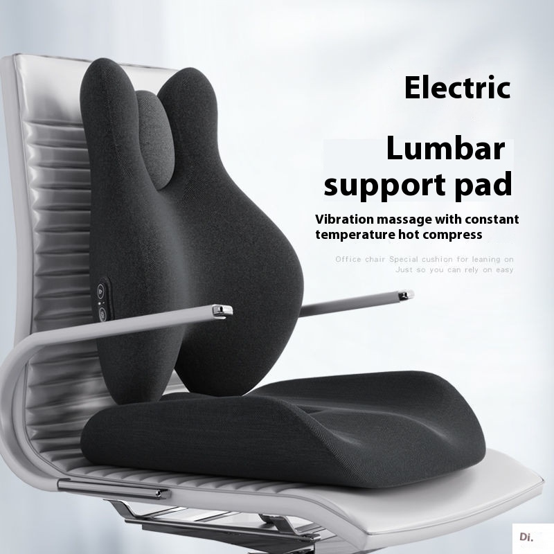 Carefully Selected Cushions, Office Lumbar Support, Massage, Heated Waist Support, Back Cushion, Seat Lumbar Pillow, Chair, Sedentary Artifact