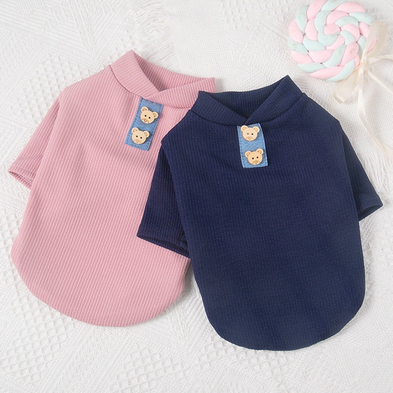 Pet Clothes Spring Sweatshirt Comfortable Breathabley Cartoon Red Panda Cat Clothes