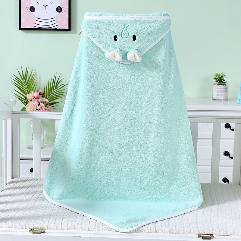 Baby Bathrobe,born Baby Bath Towel, Wearable And Wrapable,born Bath Towel, Absorbent, Quick-drying, Lint-free, All-season Style