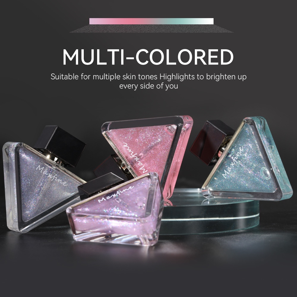 Makeup Maxfine Triangular Lip Glaze Moisturizing Transparent Moisturizing Lasting Lip Essence Oil