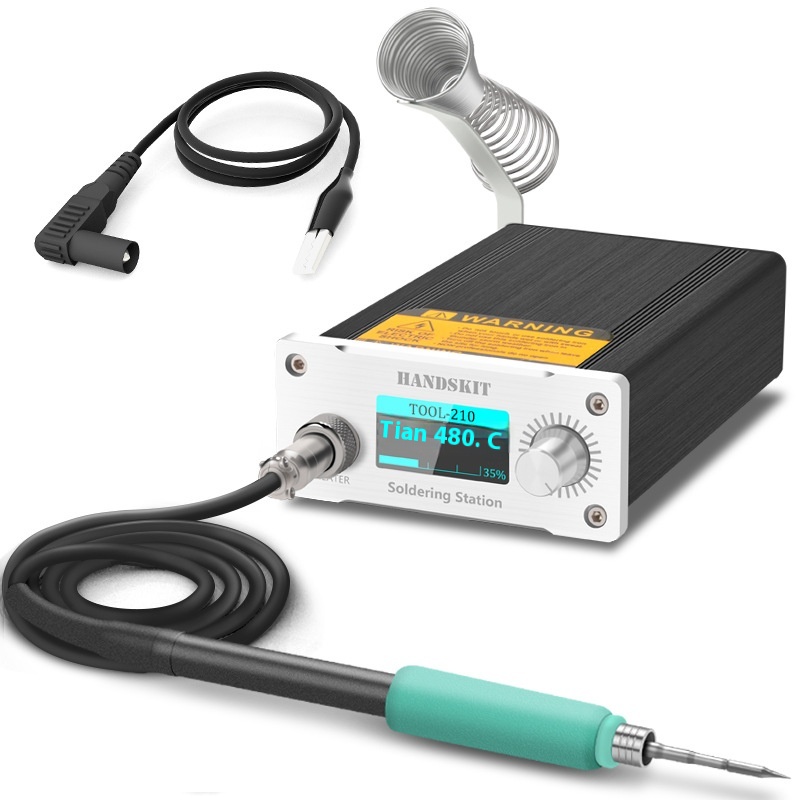 T210 Mobile Phone Repair Lead-free Soldering Station Compatible With JBC210 T26 Soldering Iron Tip And Soldering Iron Handle1 Second Fast Heating Soldering Iron