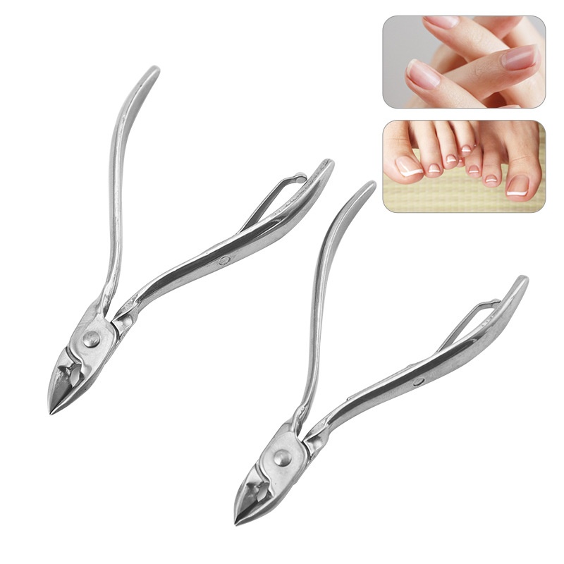 S8712 Cuticle Pliers Creative Hawk Beak Nail Groove Pliers Manicure Tools Multifunctional Nail Pliers