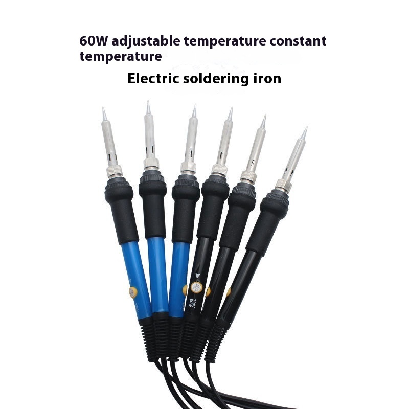 Constant Temperature Electric Soldering Iron European Standard220 VUSStandard110 V60 WAdjustable Temperature Electric Iron Welding Tool Internal Heating Soldering Iron
