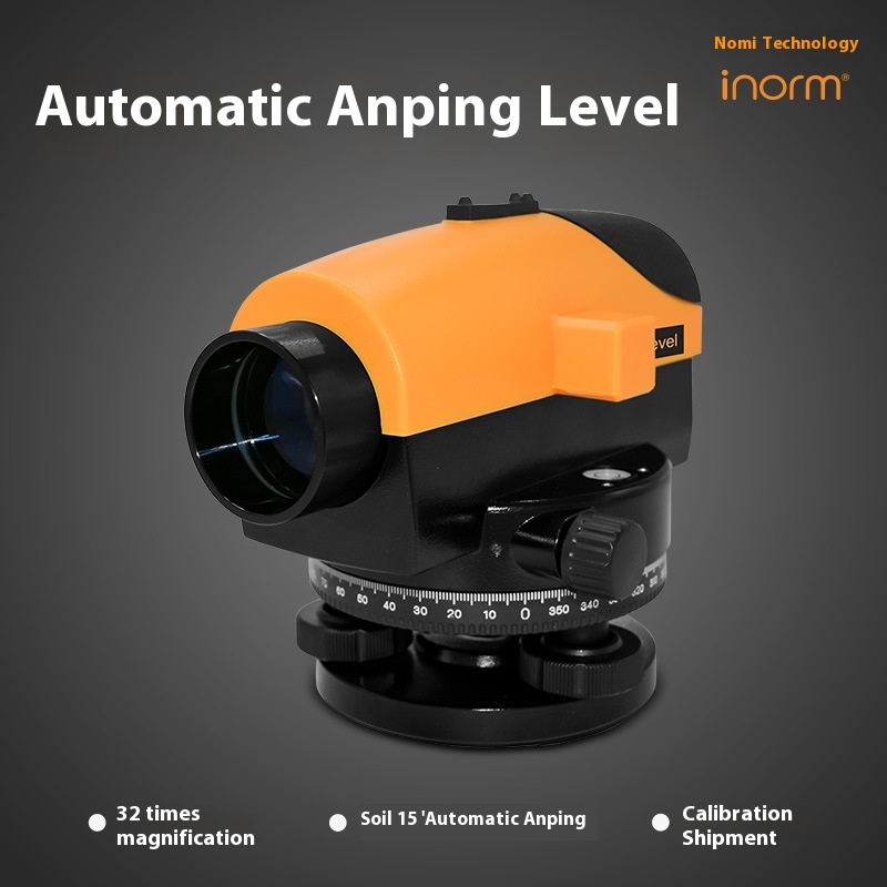 Nomi32 Times Level High Precision Automatic Leveling Outdoor Level Measurement Construction Engineering Surveying And Mappingtrument