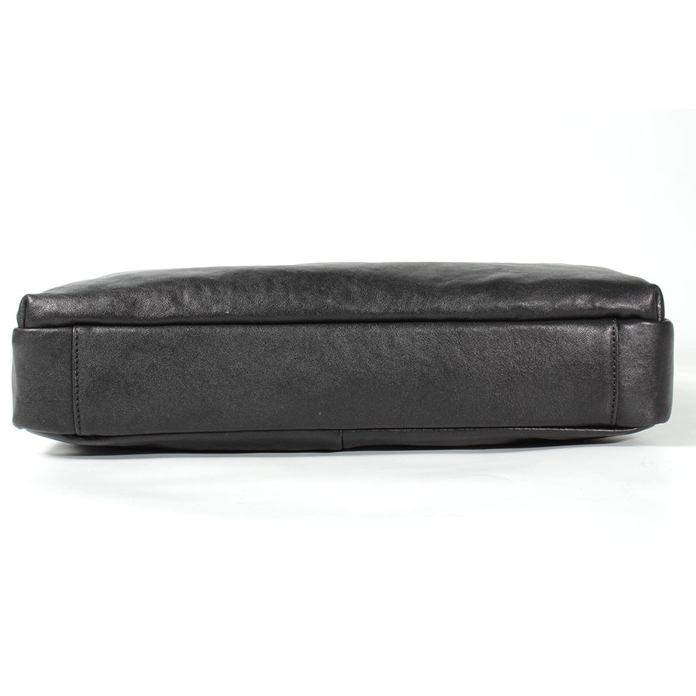 Top Layer Cowhide Men's Briefcase Business Handbag Genuine Leather Men's Bag Waterproof Large Capacity Messenger Bag Personality - 2