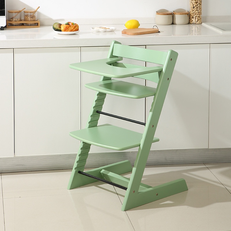Children's Dining Chair, Wood, Baby, Growing Chair, Wood, Multifunctional, Wood, Household Dining Chair, Adjustable Study Chair