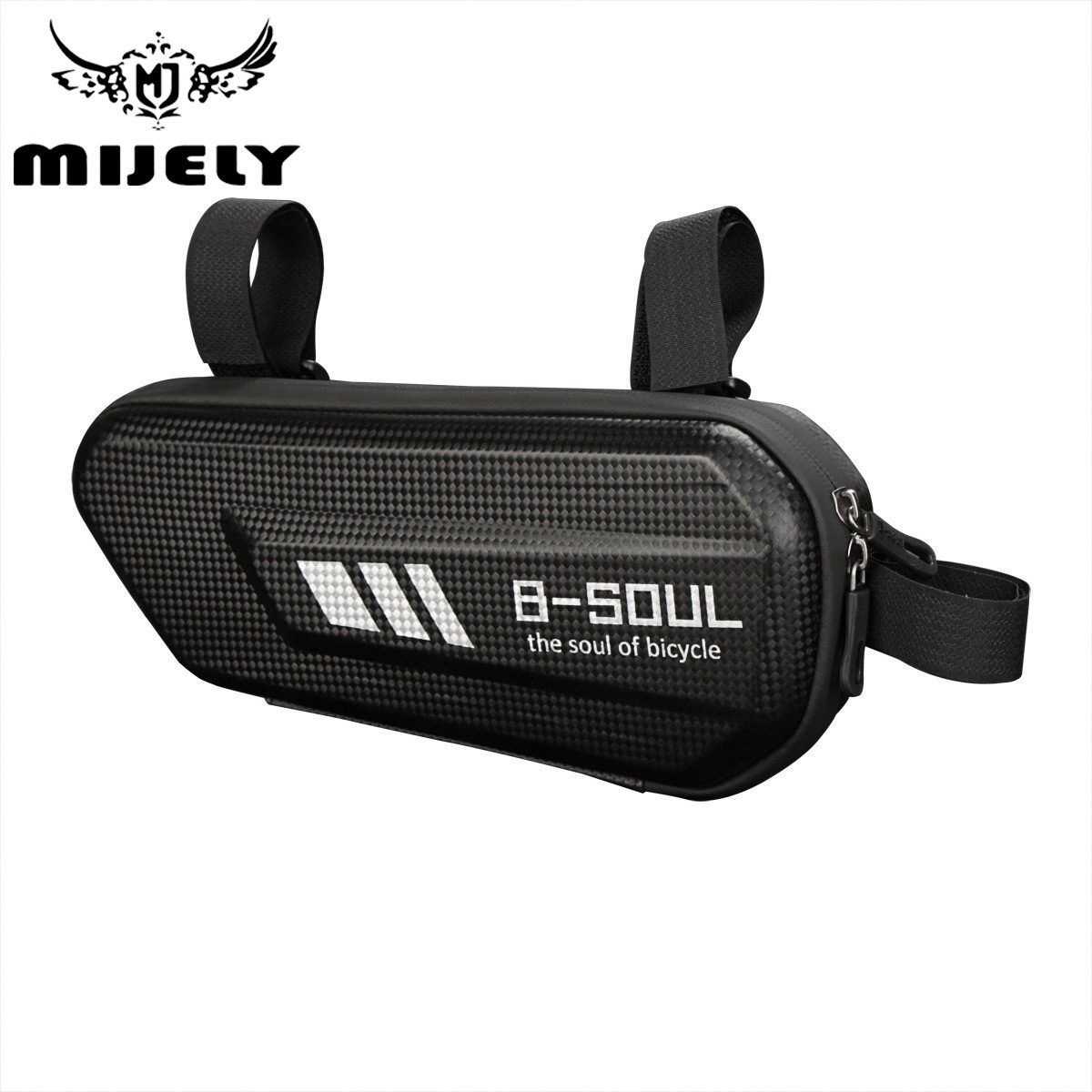 B-SOULMountain Bike Hard Shell Triangle Bag Road Bike Tool Bag Bicycle Front Beam Top Tube Bag Cycling Accessories