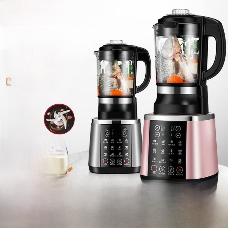 110V Wall-breaking Machine Household Heating Multifunctional Full-automatic Soybean Milk Complementary Food Health-preserving Filter-free Cooking Machine Small Household Appliances