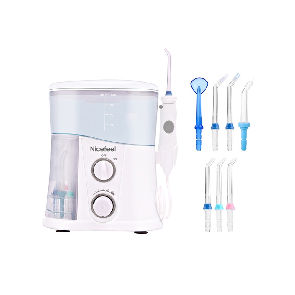 Countertop Oral Care Water Flosser-Electric Smart Water Flossing Device For Adults,Waterproof,Ideal For Home Use Dental Cleaning
