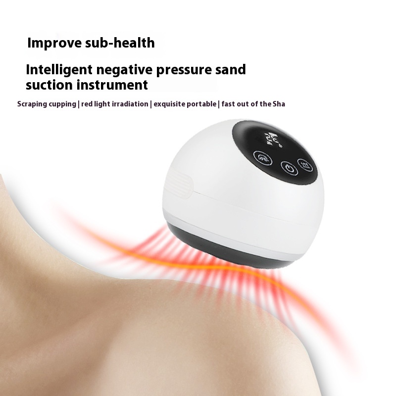 Intelligent Electric Scrapingtrument, Household Hot Compress, Negative Pressure Cupping Device, Whole Body Dredging Sand Suctiontrument, Health And Beautytrument