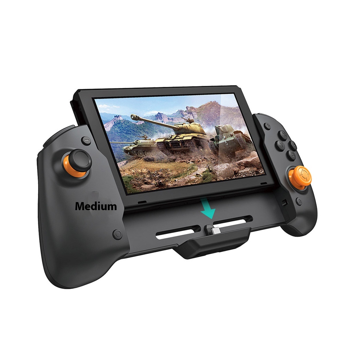 Switch Direct Plug-in Fixed Left And Right Handles NSHost Wireless Game Controller Grip Connect And Play