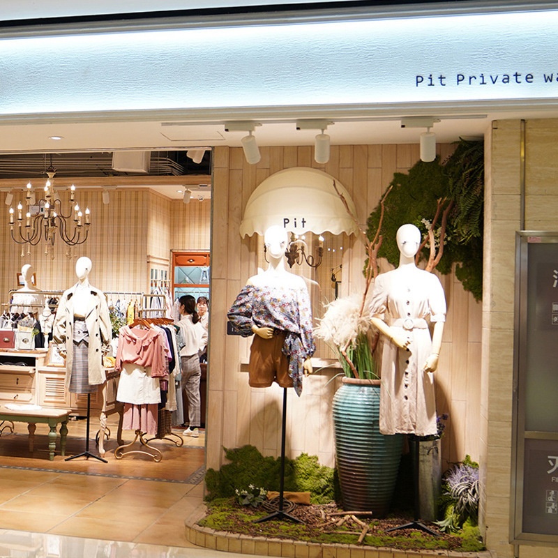 Window Highlight Light L E D Rail Light Three-color Adjustable Shopping Mall Clothing Store Track Light