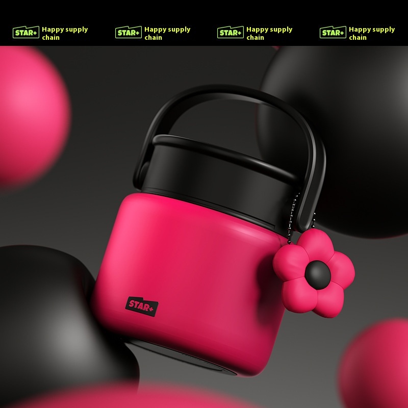 Winter Simmering Cup For Everyone, Canned White Fungus Soup Student Lunch Box, Stainless Steel Ulated Container With Free Home Dery