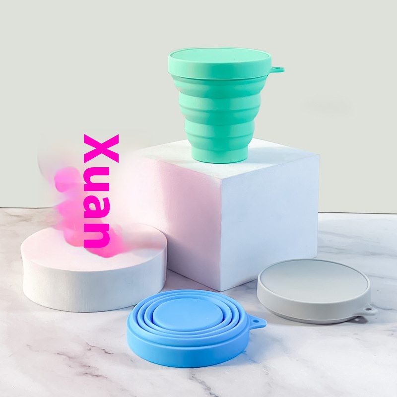 Retractable Pen Washing Cup Foldable Portable Pen Washer Small Paint Pen Washing Bucket Sketch Pen Holder