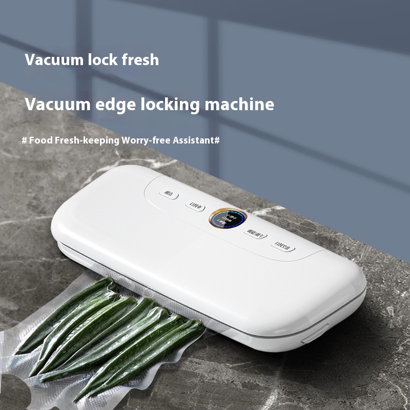 Vacuum Sealing Machine Food Packaging Machine Plastic Sealing Household Vacuum Fresh-keeping Sealing Machine Small Fully Automatic Can Be Sent On Behalf Of