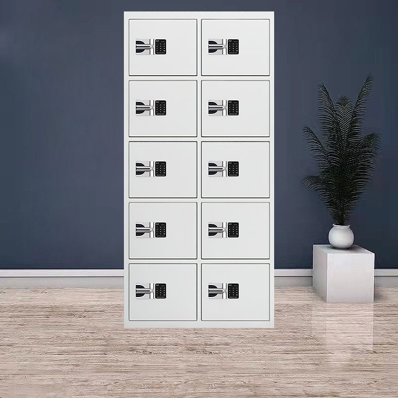 Intelligent Electronic Password Lock Safe Multi-door Safe Fireproof File Storage Cabinet Storage Low Cabinet Floor-standing