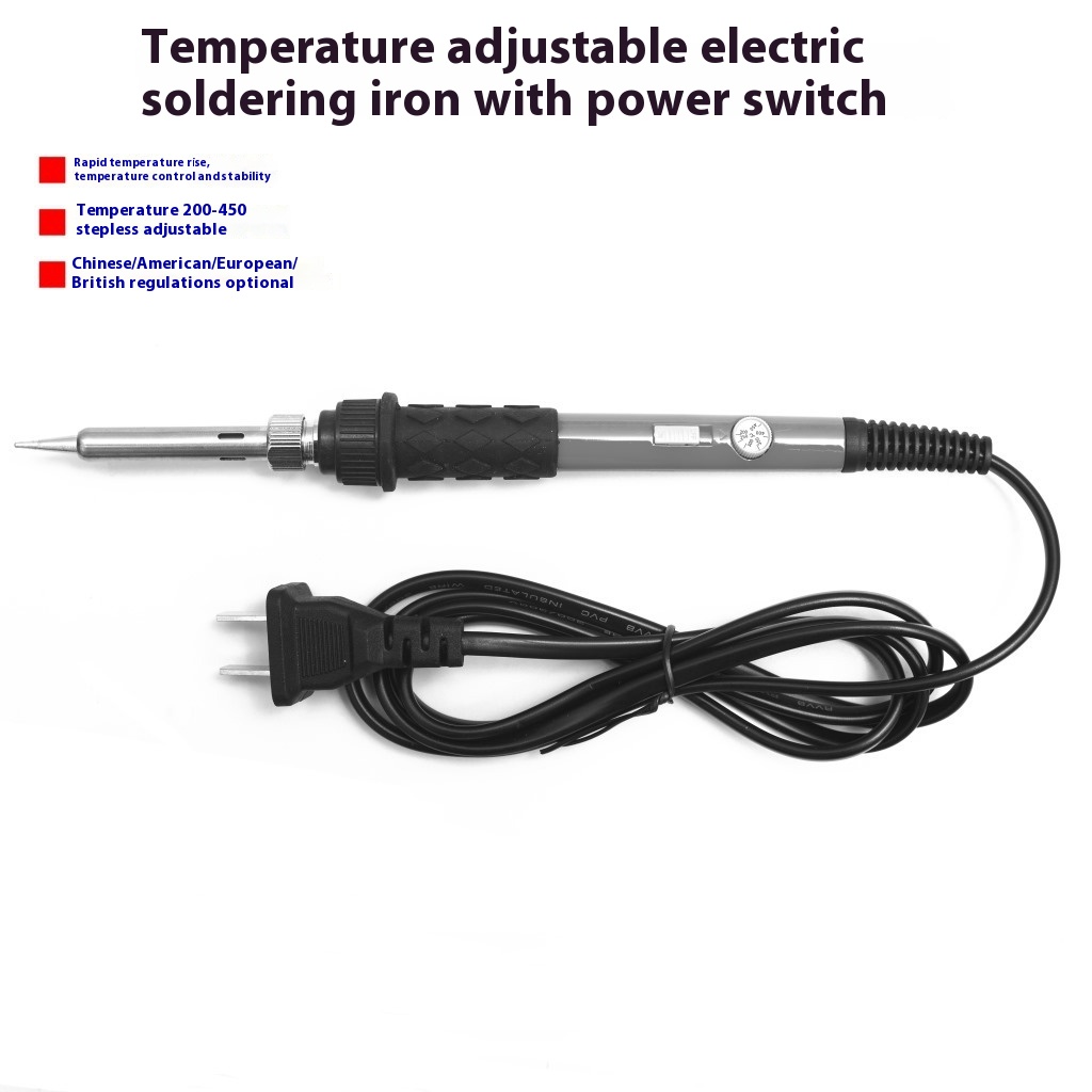 Constant Temperature Soldering Iron Adjustable Temperature Soldering Iron Internal Heating Soldering Iron With Switch220 V60 W