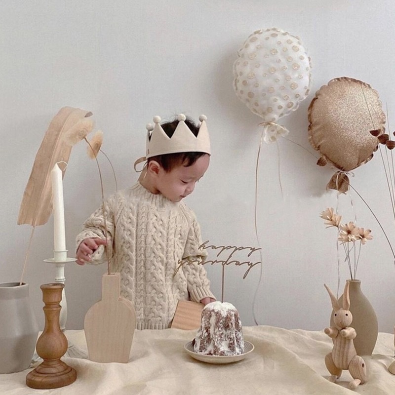 Nordic Style Birthday Celebration Balloon Pillow Creative Wall Decoration Balloon Children's Festival Decoration Props