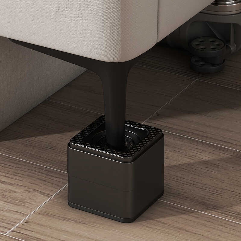 Table Leg Heightening Pad Washing Machine Heightening Artifact Coffee Table Bottom Sofa Cushion Adjustable Non-Slip Heightening Foot Pad Table