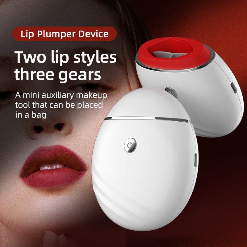 Snow White Fashionable Electric Silicone Lip Plumping Beauty Device