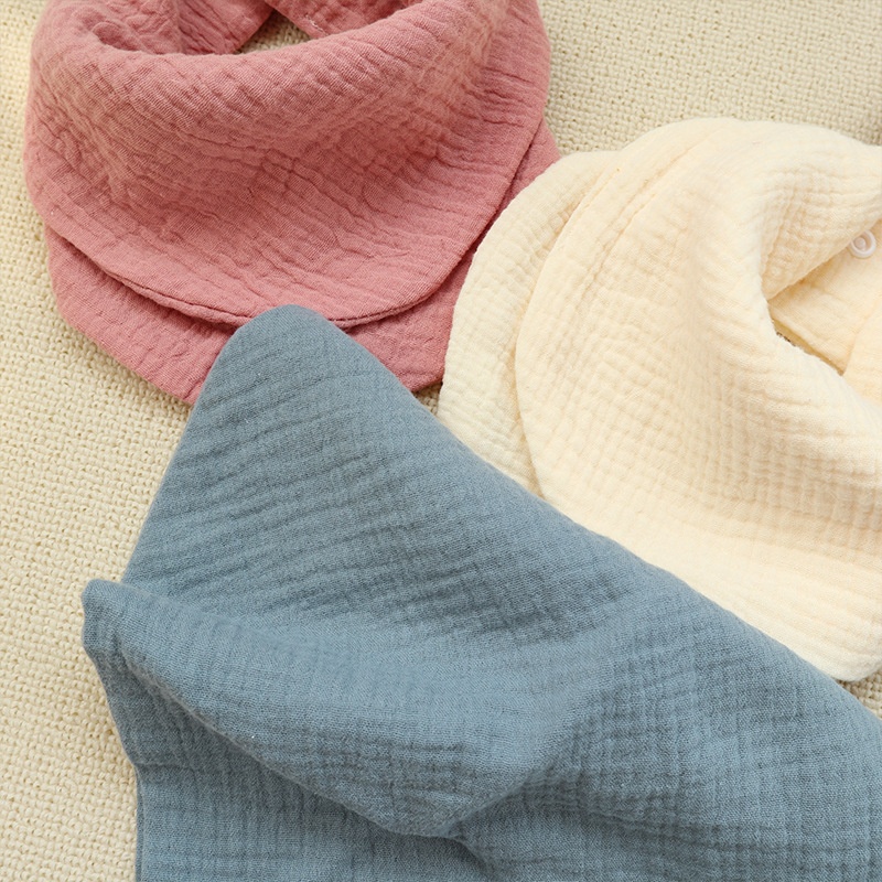 Summerborn Baby Gauze Triangle Scarf Mother Baby Supplies Bib Young Children Bib Saliva Towel For Eating