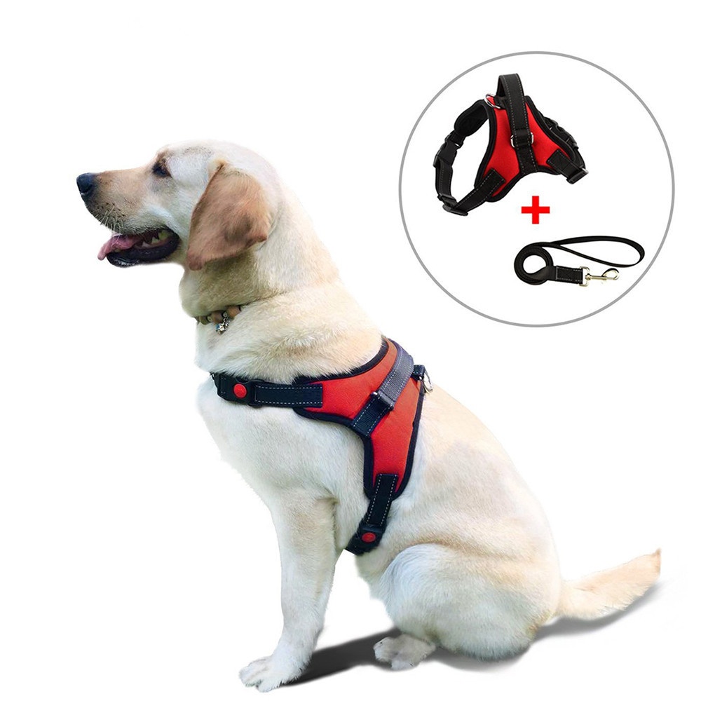 Large And Medium-sized Dog Traction Rope K9 Chest Harness Dog Chain Pet Supplies Outdoor Dog Walking Rope Direct