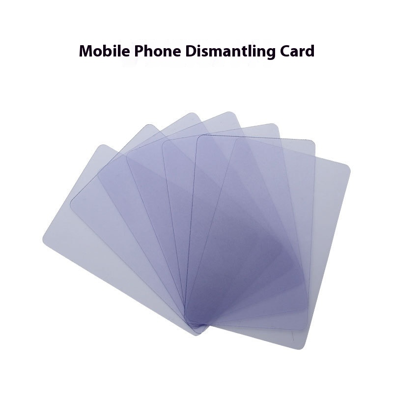 Mobile Phone Disassembly Card Curved Display Screen Disassembler Thin Hard Business Card Disassembly Piece Plastic Pry Tool