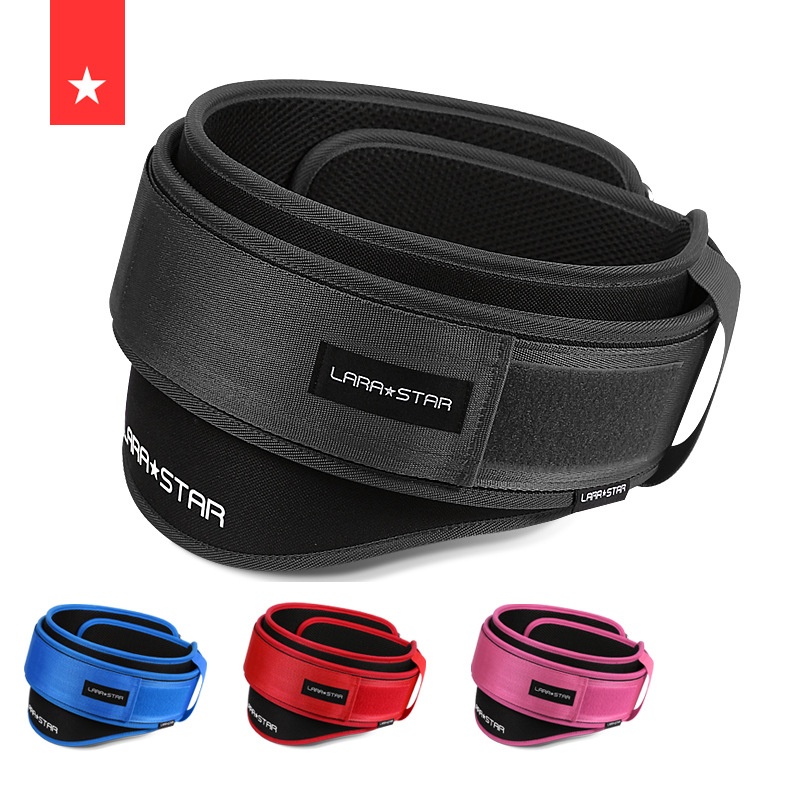 Laura Star LS0819 Fitness Belt Squat Deadlift Belt Powerlifting Men's Weightlifting Waist Training Exercise