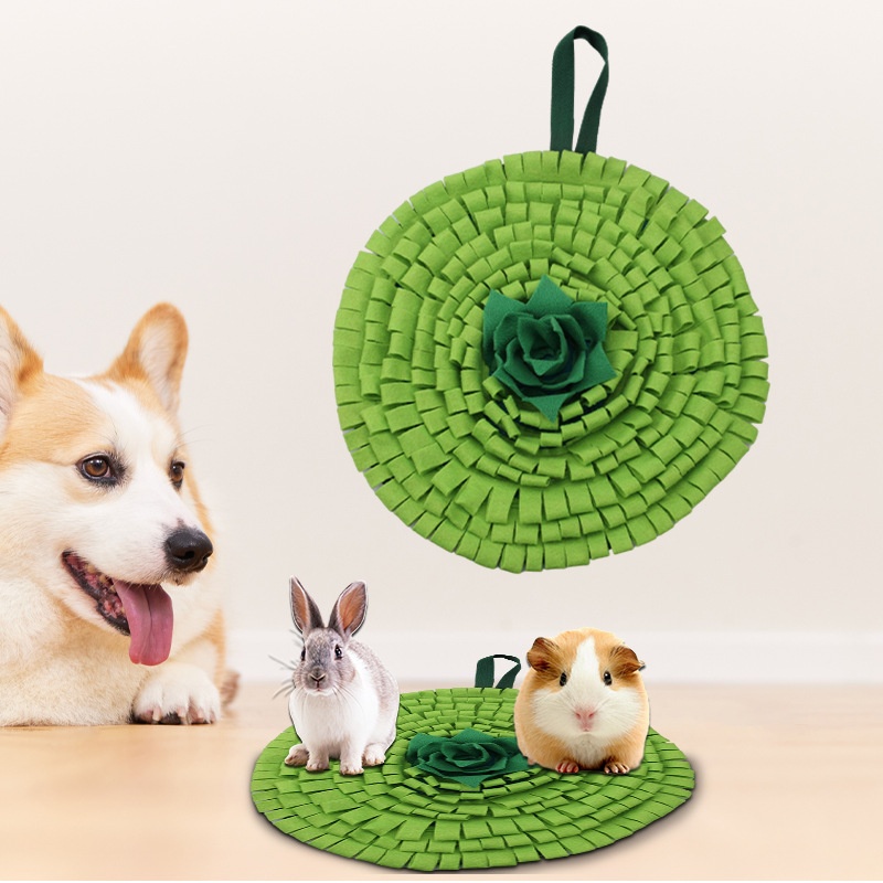 Pet Supplies For Dogs And Cats,Sniffing Mats,Small Pets,Rabbits,Guinea Pigs,Chinchillas,And Birds Foraging Toys