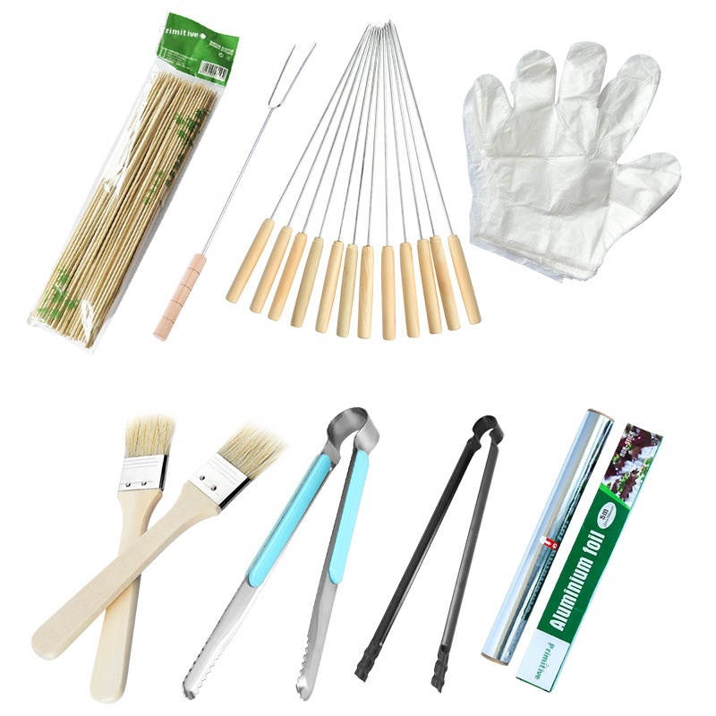 Convenient And Affordable Barbecue Tool Set Barbecue Supplies Barbecue Grill Accessories Bbq8-piece Set S