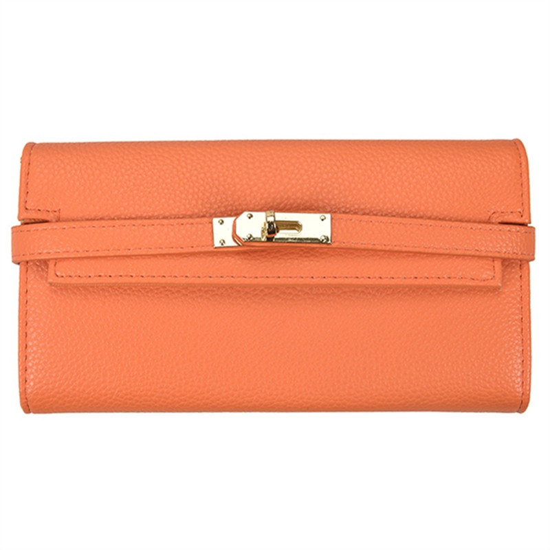 Ms. Kelly Long Wallet Arrival 30% Fold Platinum Heavy Industry Wallet High-grade Sense Large Capacity Clutch Bag For Women