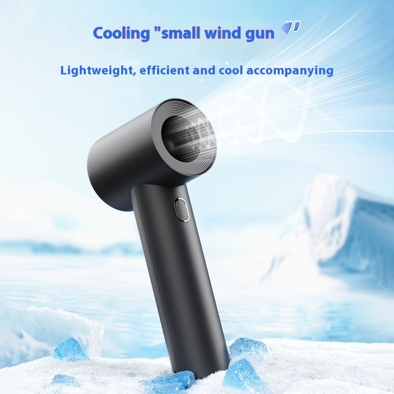 Mini Handheld Fan Usb High-speed Turbo Compact Portable High-speed Small Fan Violent Fan