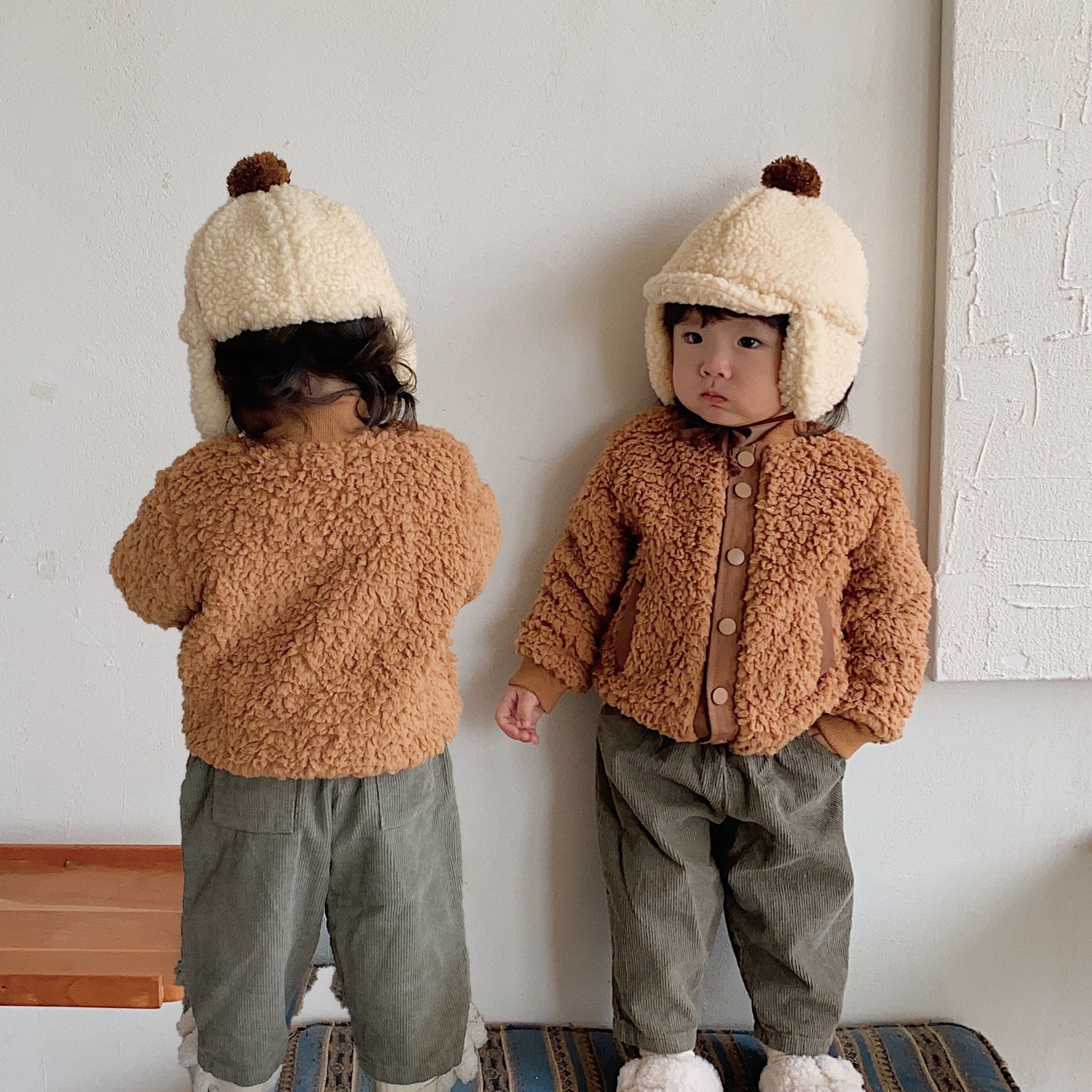 Spring And Autumn Coats For Kids Baseball Uniforms For Boys And Girls Spring Warm And Fleece Baseball Uniforms For Babies