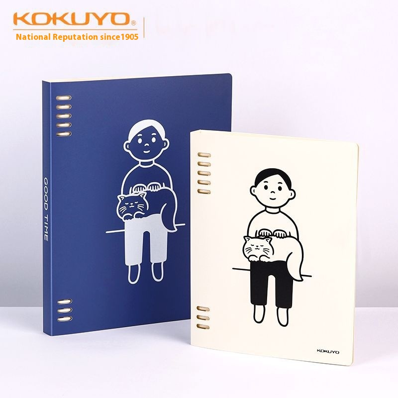 Kokuyo Kokuyo's Loose-leaf Book Conta40 Sheets Of Co-branded A5 B5 Compact Notebook Noritake