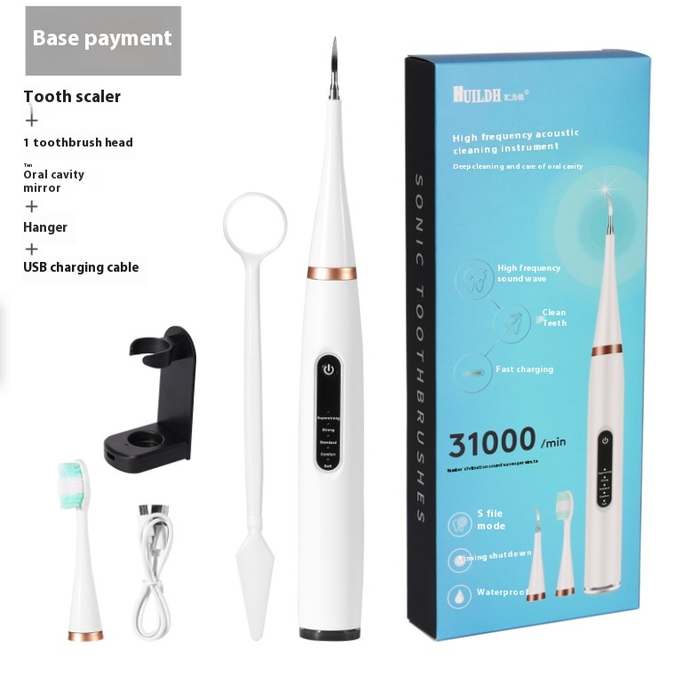 Hot-selling Ultrasonic Teeth Cleaner, Household Teeth Cleaner, Dental Calculus Remover, Electric Toothbrush, Household Teeth Whiteningtrument