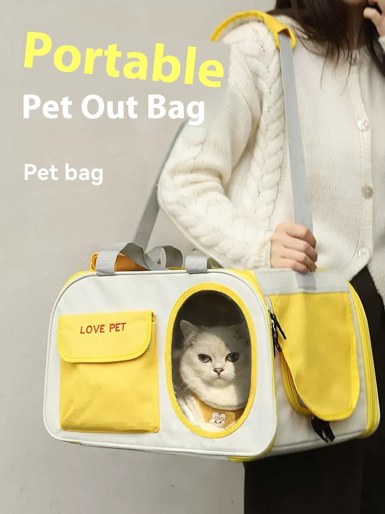 Cat Bag Portable For Going Out For Cats,Dogs,Pets,Cats,Winter Car Ride Artifact Anti-stress Hand Improve Appearance Backpack