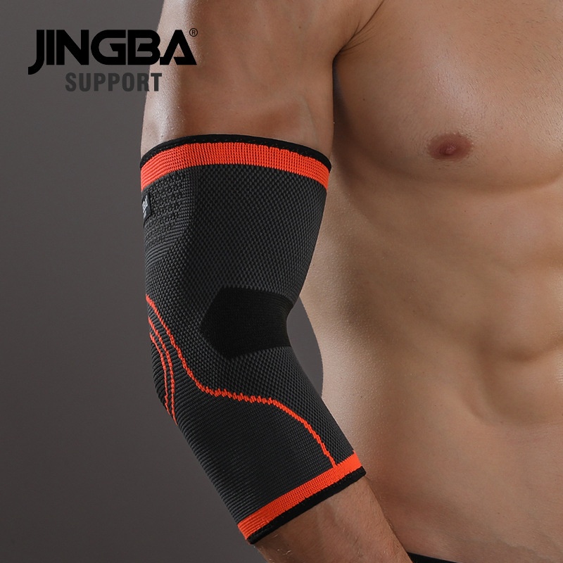 JINGBASports Elbow Pads Cycling Running Mountain Climbing Weightlifting Basketball Tennis Warm Outdoor Protective Gears